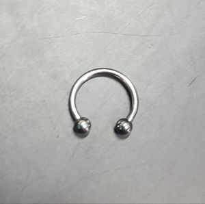 3/8" 16 gauge circular barbell